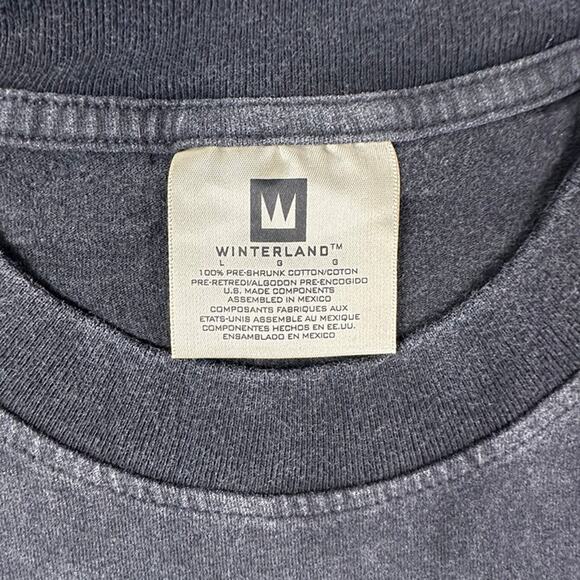 Metallica Vintage Styled Washed Black Band Tee - Graphic Rock T-Shirt, 90s Style - Picture 3 of 6